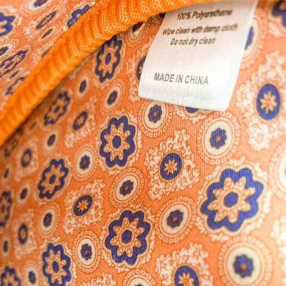 Francesca's || Women's Boho Style Circle Tote Brown Stand Up Large Travel Purse - Picture 11 of 12